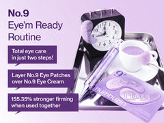 numbuzin - No.9 NAD+ Retinol Volumetox Eye Cream 10ml