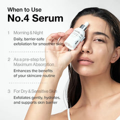 Numbuzin - No.4 Ceramide AHA Glazed Skin Prep Serum 30ml