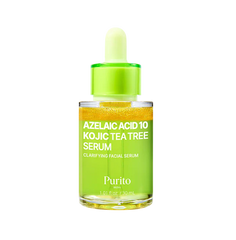 PURITO AZELAIC ACID 10 KOJIC TEA TREE SERUM (30ML)