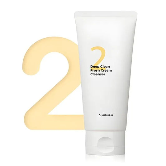 Numbuzin - No. 2 Deep Clean Fresh Cream Cleanser 120ml(2026/7)