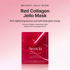 Arencia Red Collagen Jello Mask (Single Sheet)