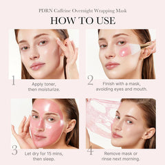 Medicube PDRN Pink Caffeine Night Wrapping Mask 75ml