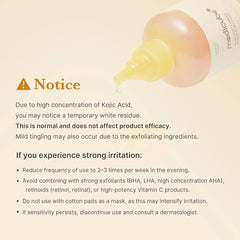 medicube Kojic Acid Turmeric Resurfacing Toner for Face & Body 250ml