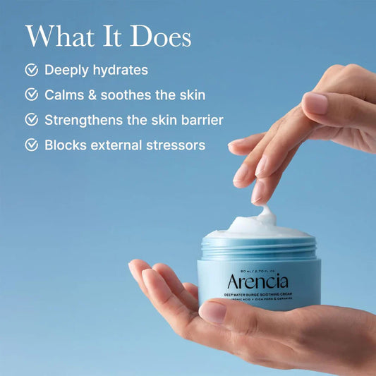 ARENCIA DEEP WATER SURGE SOOTHING CREAM 110ml