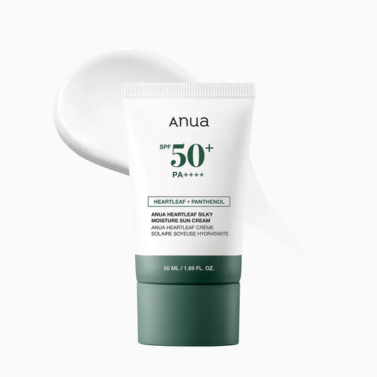 ANUA HEARTLEAF SILKY MOISTURE SUNSCREEN, 50ml