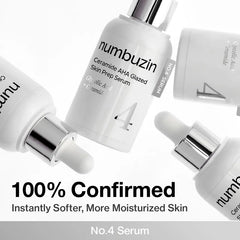 Numbuzin - No.4 Ceramide AHA Glazed Skin Prep Serum 30ml