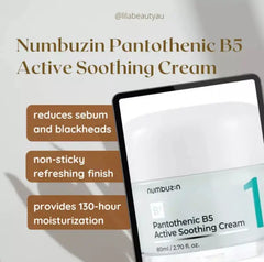 Numbuzin Pantothenic B5 Active Soothing Cream 80ml