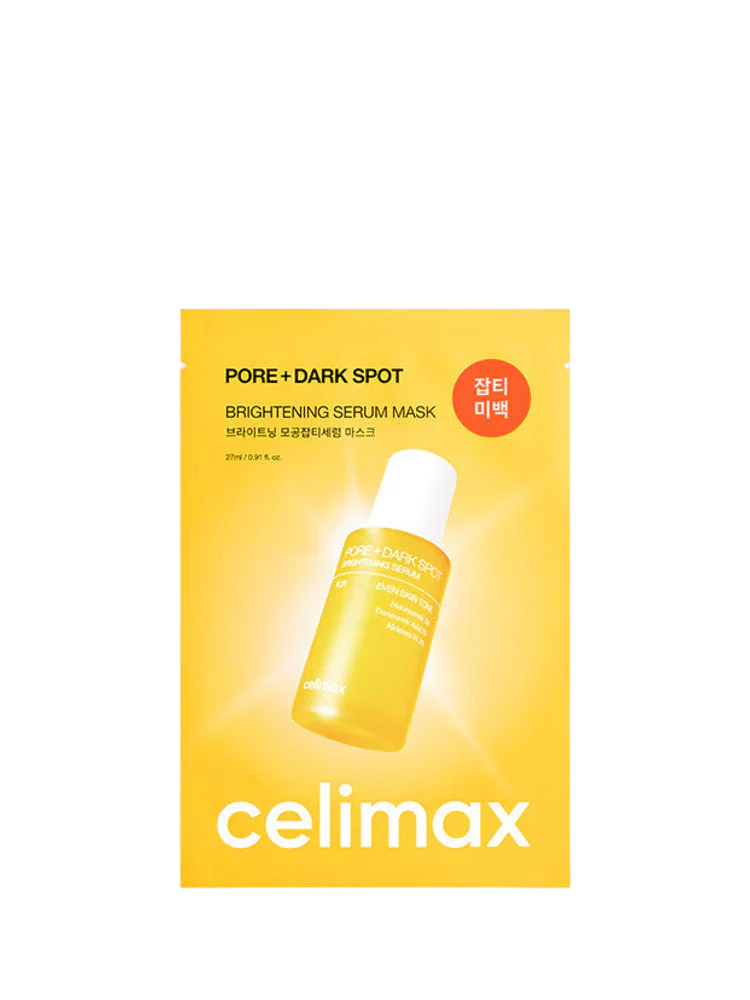 celimax PORE+DARK SPOT BRIGHTENING SERUM MASK 27ml