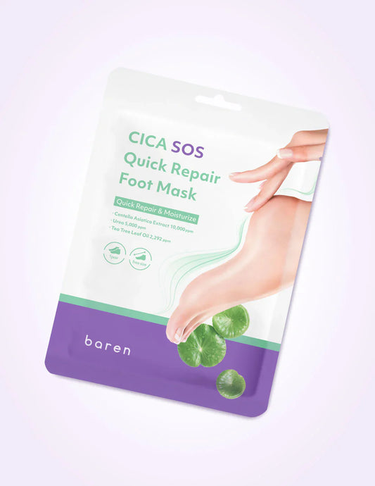 Baren CICA SOS Quick Repair Foot Mask