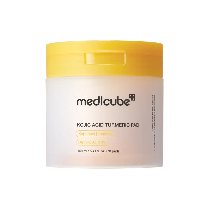 MEDICUBE KOJIC ACID TURMERIC PAD (70 PCS)