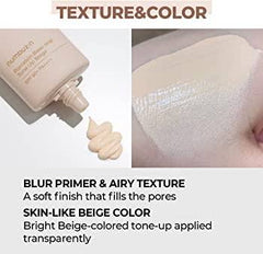 Numbuzin No.3 Porcelain Base-skip Tone Up Beige SPF50 PA++++
