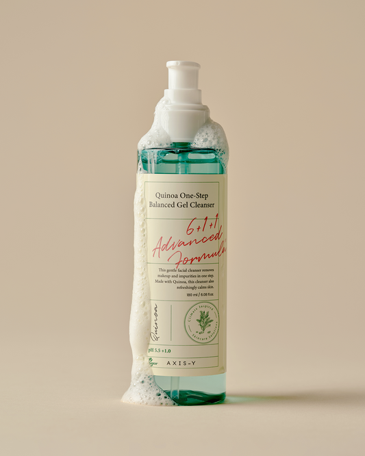 Axis y Quinoa One Step Balanced Gel Cleanser 180ml