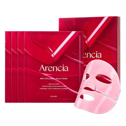 Arencia Red Collagen Jello Mask (Single Sheet)