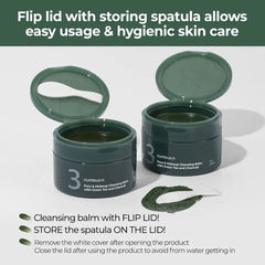 Numbuzin No.3 Pore & Makeup Cleansing Balm with Green Tea and Charcoal 85g