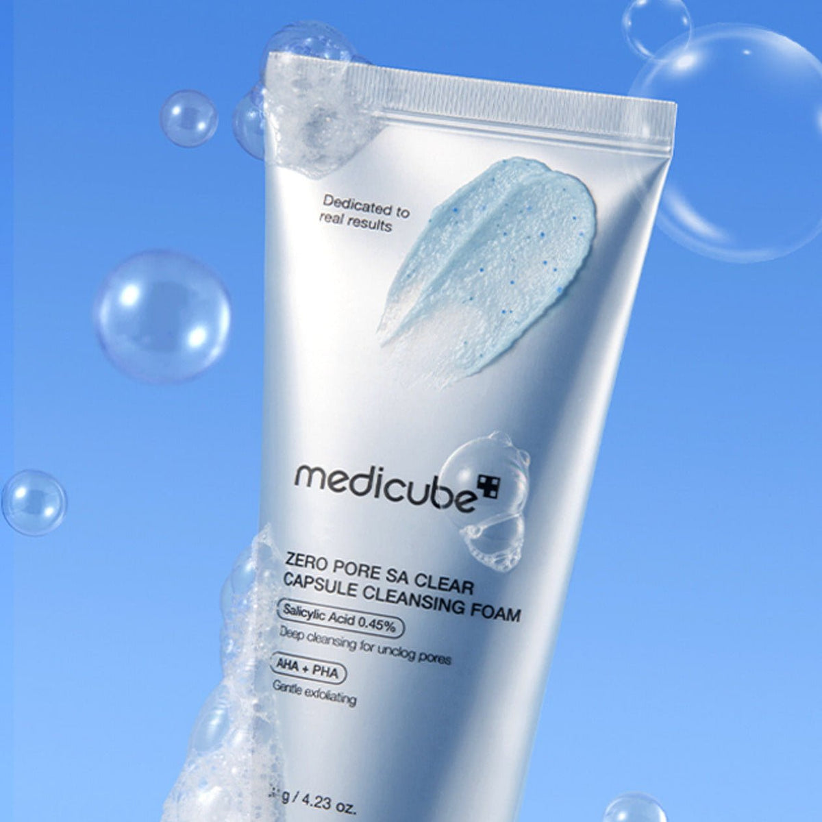 Medicube Zero Pore Clearing Capsule SA Cleansing Foam (120g)