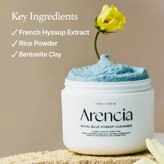 Arencia Fresh Royal Blue Hyssop Cleanser 120g