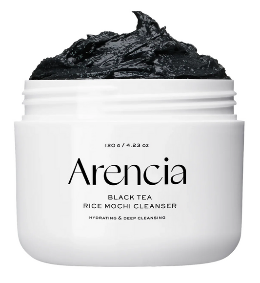 Arencia Black Tea Rice Mochi Cleanser 120g
