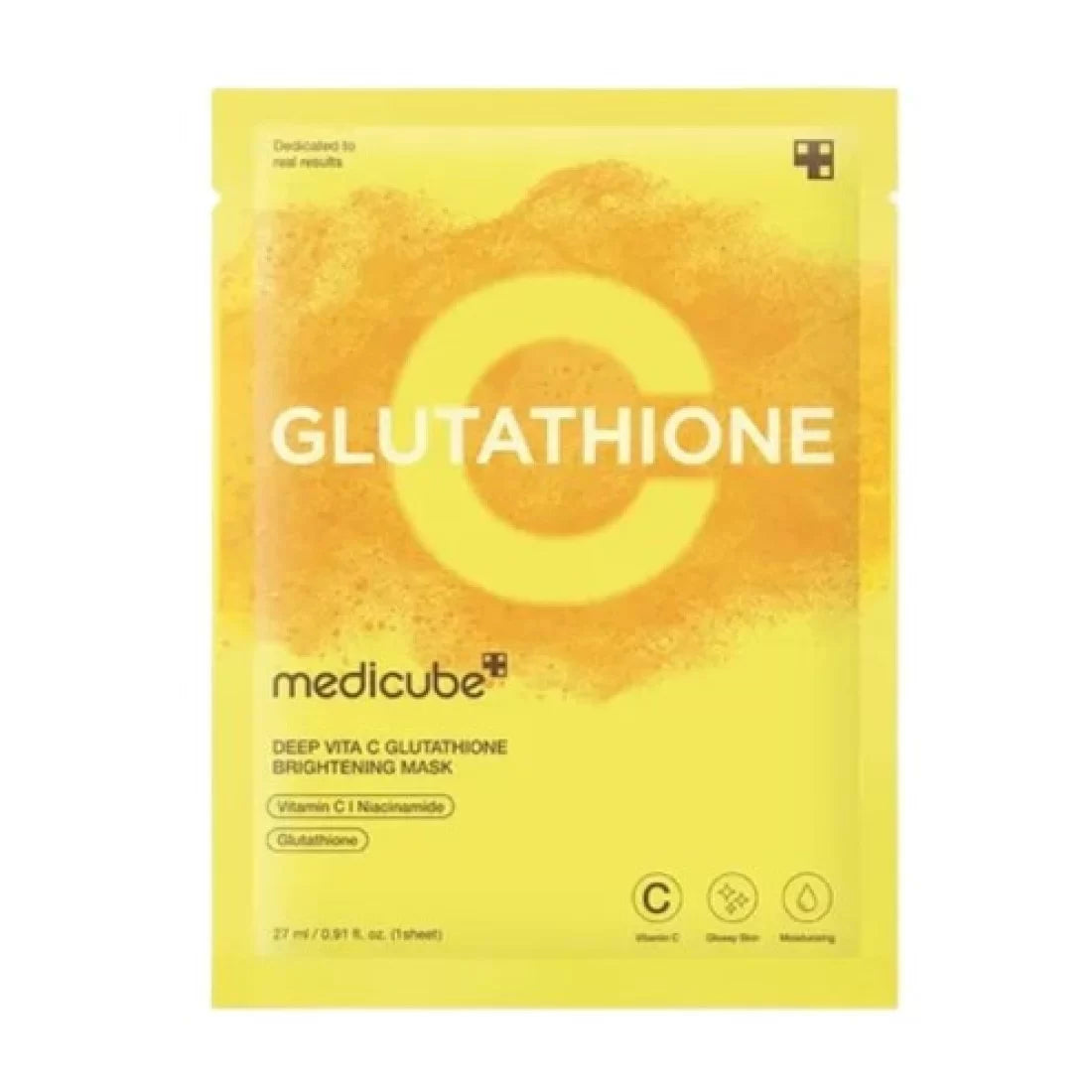 Medicube - Deep Vita C Glutathione Brightening Mask