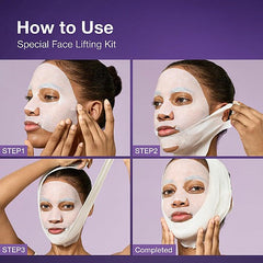 Numbuzin No.9 NAD Bio Lifting Full Cover Facial Mask (4 EA) with lifting band